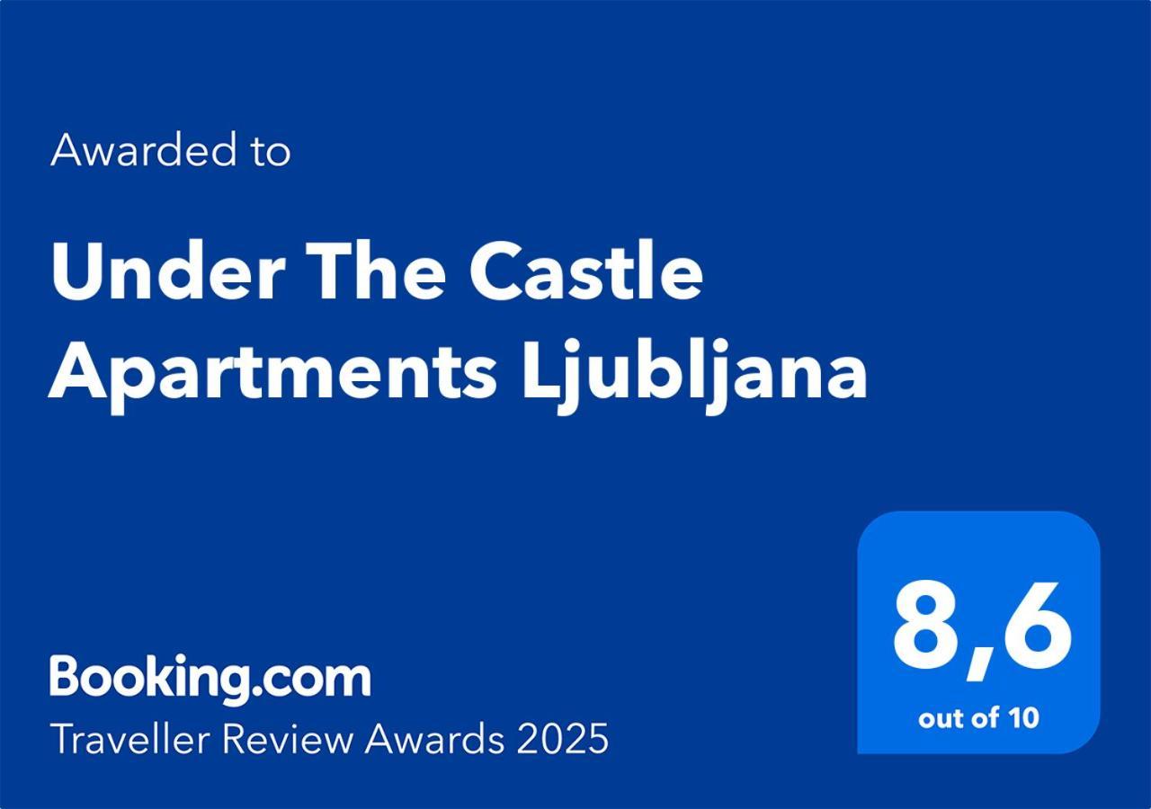 Under The Castle Apartments Ljubljana Kültér fotó